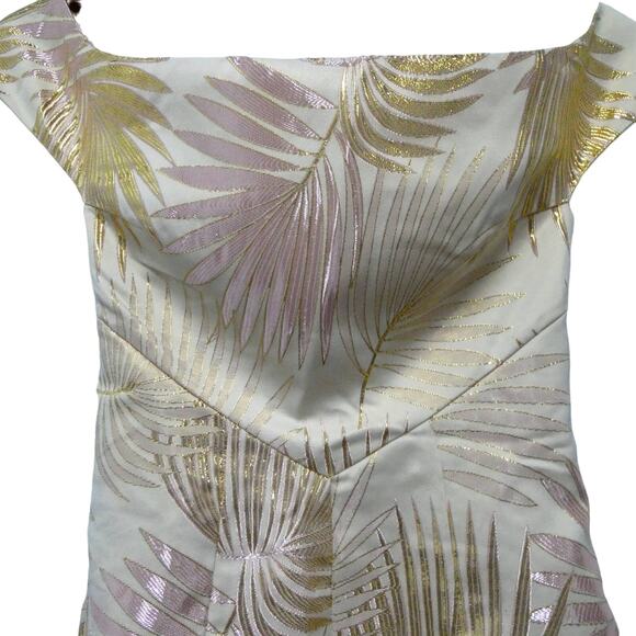 L'ATISTE by Amy womens small‎ romper metallic - Picture 1 of 10